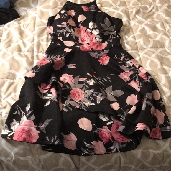 SPEECHLESS Juniors Black Spaghetti Strap Dress - Picture 3 of 9